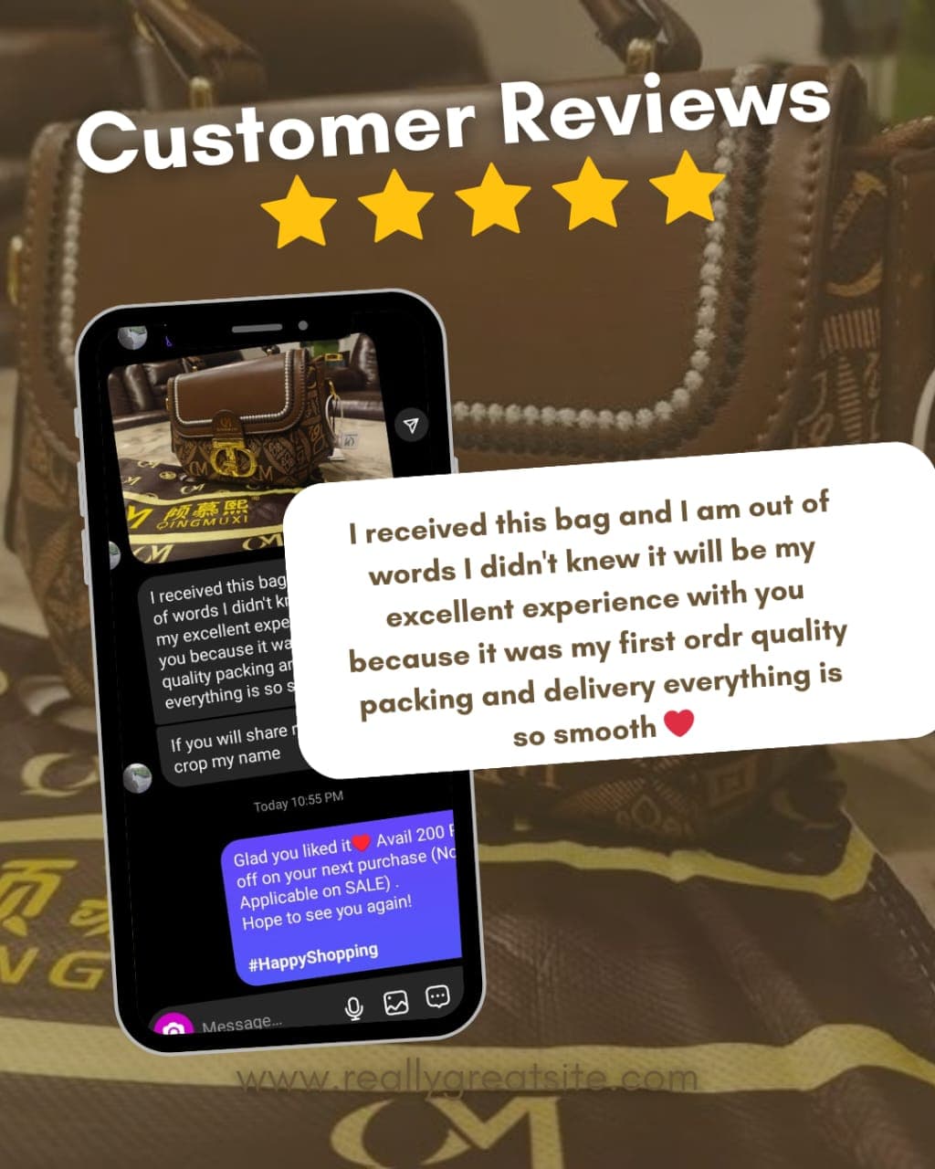 Customer review: “everything is so smooth” — five stars for Pursify by Minwaan